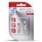 ΛΑΜΠΑΚΙΑ ΠΛΑΦΟΝΙΕΡΑΣ C5W 24V 0,24W SV8,5 36mm LED 6xSMD3528 ΜΠΛΕ BLISTER 2ΤΕΜ. M-TECH