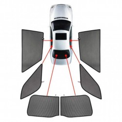 CarShades - ΚΟΥΡΤΙΝΑΚΙΑ  CAR SHADES ΓΙΑ OPEL GRANDLAND 5D 2017+ - 6 ΤΕΜ. (PVC.VAU-GRAN-5-A)