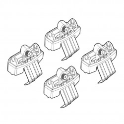 ΑΚΡΑ ΓΙΑ ΜΠΑΡΕΣ NORDRIVE ΓΙΑ FORD MONDEO 4D 11/14+ KIT