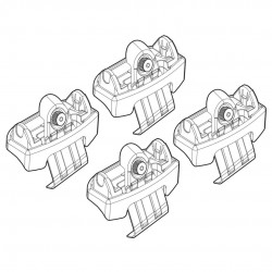 ΑΚΡΑ ΓΙΑ ΜΠΑΡΕΣ NORDRIVE ΓΙΑ HONDA CR-V 10/12+ KIT
