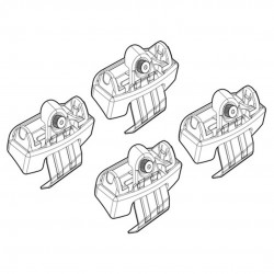 ΑΚΡΑ ΓΙΑ ΜΠΑΡΕΣ NORDRIVE ΓΙΑ ALFA ROMEO STELVIO 03/17+ KIT
