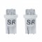 T10 W5W 12V ΛΕΥΚΑ ΜΕ 4LED 2ΤΕΜ