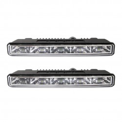 Amio – Φώτα Ημέρας DRL LED 12/24V 10.64W 10LED 1000lm για Αυτοκίνητο & Φορτηγό 187x24x56mm – Σετ 2 Τεμ. (01520/AM)