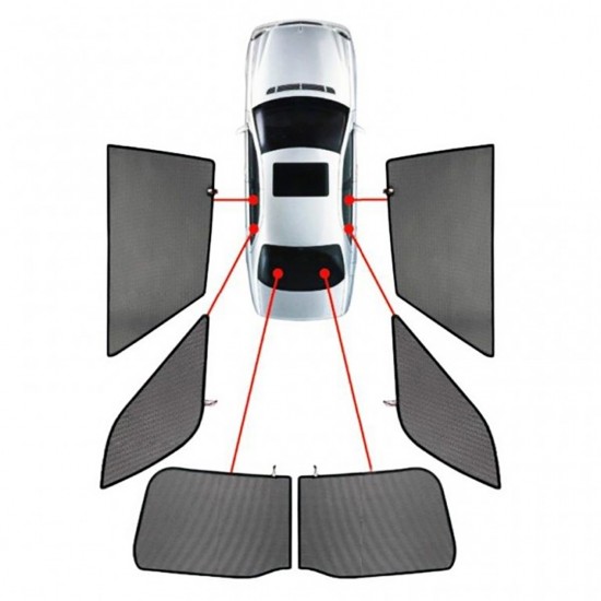 CarShades - ΚΟΥΡΤΙΝΑΚΙΑ  CAR SHADES ΓΙΑ OPEL CROSSLAND X 5D 2017> - 6 ΤΕΜ. (PVC.VAU-CROS-5-A)