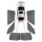CarShades - ΚΟΥΡΤΙΝΑΚΙΑ  CAR SHADES ΓΙΑ OPEL CROSSLAND X 5D 2017> - 6 ΤΕΜ. (PVC.VAU-CROS-5-A)