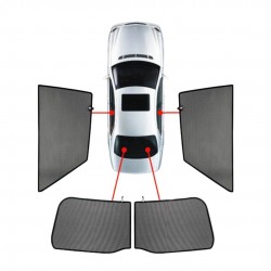 CarShades - ΚΟΥΡΤΙΝΑΚΙΑ  CAR SHADES ΓΙΑ RENAULT MEGANE 5D 2016+ - 4 ΤΕΜ. (PVC.REN-MEGA-5-C)
