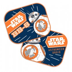 Amio - ΗΛΙΟΠΡΟΣΤΑΣΙΕΣ ΠΛΑΙΝΕΣ STAR WARS BB8 ΜΕ ΒΕΝΤΟΥΖΑ 2TEM (44x35cm) (S9315/AM)