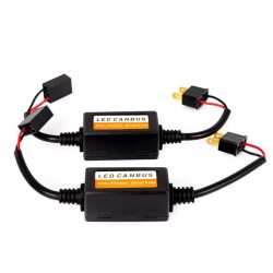 ΑΝΤΙΣΤΑΣΗ H7 LED SET ΜΕ ΚΑΛΩΔΙΟ 320 mm (ΑΝΤΙΣΤΑΣΗ - CANCELLER- ΨΕΥΤΗΣ) M-TECH - 1 ΤΕΜ.