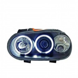 ΦΑΝΑΡΙΑ ΓΙΑ VW GOLF 4 09.1997-09.2003 ANGELEYES+CCFL BLACK