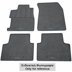Cik - ΠΑΤΑΚΙΑ ΑΥΤΟΚΙΝΗΤΟΥ ΑΠΟ ΛΑΣΤΙΧΟ ΓΙΑ SUZUKI SX4 S-CROSS ΥΒΡΙΔΙΚΟ 2020+ ΣΕ ΜΑΥΡΟ ΧΡΩΜΑ ΜΕ ΚΟΥΜΠΩΜΑΤΑ - 4 ΤΕΜ. (RM.SUZ.0007/CK)