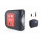 Amio - ΚΟΜΠΡΕΣΕΡ ΑΕΡΑ ΕΛΑΣΤΙΚΩΝ ΨΗΦΙΑΚΟ 12V 150psi 10bar ΜΕ LED ΦΑΚΟ & ΚΑΛΩΔΙΟ 300cm - 1 τεμ. (02380/AM)