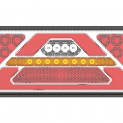 Amio - ΦΑΝΑΡΙ ΠΙΣΙΝΟ ΑΡΙΣΤΕΡΟ RCL-02-L 10-30V LED 236x104x40mm ΜΕ ΚΑΛΩΔΙΟ 1ΤΕΜ (02364/AM)