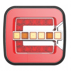 Amio - ΦΑΝΑΡΙ ΠΙΣΙΝΟ RCL-08-LR 10-30V LED 108x102x38mm ΜΕ ΚΑΛΩΔΙΟ 1ΤΕΜ (02373/AM)