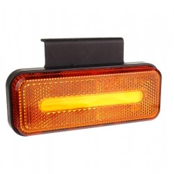 Amio - ΦΩΣ ΟΓΚΟΥ ΦΟΡΤΗΓΟΥ LED ΠΟΡΤΟΚΑΛΙ 10-30V 124x49x22mm ΑΔΙΑΒΡΟΧΟ OM-02-O 1ΤΕΜ. (02376/AM)