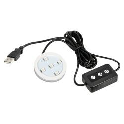 ΒΑΣΗ ΦΩΤΙΖΟΜΕΝΗ ΑΡΩΜΑΤΙΚΟΥ TRUCKY 10/30V - 7 ΧΡΩΜΑΤΩΝ ΜΕ DIMMER (USB TYPE A / ΚΑΛΩΔΙΟ 150 cm)