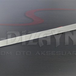TRIM  ΠΟΡΤ ΜΠΑΓΚΑΖ ΧΡΩΜΙΟ ΜΕΤΑΛΛΙΚΟ 135cm S-DIZAYN 1 TEMAXIO ΓΙΑ VW T5 TRANSPORTER 2010-2014