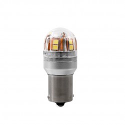 P21W 12/24V Ba15s 2,8W 450lm 15xSMD LED CAN-BUS ΛΕΥΚΟ BLISTER  M-TECH 1ΤΕΜ.
