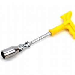 Amio - Μπουζόκλειδο T-Handle 21mm για Εύκολο Λύσιμο και Σφίξιμο Μπουζί με Σταθερό Κράτημα και Άνετη Χρήση - 1 Τεμ. (01720/AM)