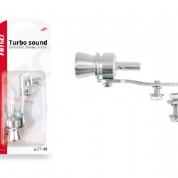 AMiO – Σφυρίχτρα Εξατμίσεως για Turbo Sound 37-48mm, προσθέστε αθλητικό και δυναμικό ήχο στο όχημά σας με απόλυτη ευκολία – 1 Τεμ. (02228/AM)