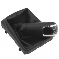 ΠΟΜΟΛΟ ΤΑΧΥΤΗΤΩΝ  ΓΙΑ AUDI A4 2007+/A5 2007+/A6 2004+/Q5 2008+ ΜΕ ΕΝΔΕΙΞΗ 6 ΤΑΧΥΤΗΤΩΝ ΚΑΙ ΜΑΥΡΗ ΦΟΥΣΚΑ NTY - 1 ΤΕΜ.