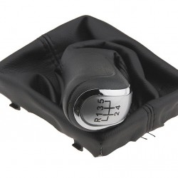 ΠΟΜΟΛΟ ΤΑΧΥΤΗΤΩΝ  ΓΙΑ AUDI A4 2007+/A5 2007+/A6 2004+/Q5 2008+ ΧΡΩΜΙΟ ΜΕ ΕΝΔΕΙΞΗ 5 ΤΑΧΥΤΗΤΩΝ ΚΑΙ ΜΑΥΡΗ ΦΟΥΣΚΑ NTY - 1 TEM.