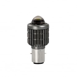 S2 10-80V BA20d 15W 2x3570SMD LED 1.400lm 6.000K ΔΙΠΛΗΣ ΠΟΛΙΚΟΤΗΤΑΣ BLISTER M-TECH - 1 ΤΕΜ.