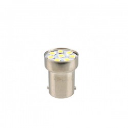 P21W G18 12V BA15s 8xSMD2835 LED ΚΟΚΚΙΝΟ BLISTER M-TECH - 2 ΤΕΜ.