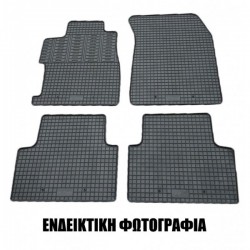 Cik - ΠΑΤΑΚΙΑ ΑΥΤΟΚΙΝΗΤΟΥ ΑΠΟ ΛΑΣΤΙΧΟ ΓΙΑ FORD C-MAX 2015-2020 ΣΕ ΜΑΥΡΟ ΧΡΩΜΑ ΜΕ ΚΟΥΜΠΩΜΑΤΑ - 4 ΤΕΜ. (RM.FO.0021/CK)