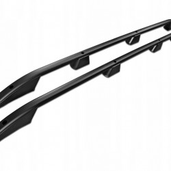 ΜΠΑΡΕΣ ΟΡΟΦΗΣ ΓΙΑ FORD TRANSIT CONNECT / TOURNEO CONNECT / VW CADDY 2021+  ΠΑΡΑΛΛΗΛΕΣ L1 ΑΛΟΥΜΙΝΙΟΥ ΜΑΥΡΕΣ ΟMTEC - 2 TEMΑΧΙΑ