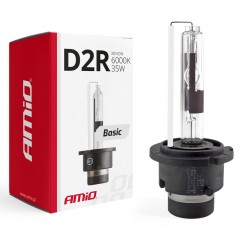 Amio – Λάμπα Xenon D2R 12V 35W P32d-3 6000K Basic για Αυτοκίνητο Ανταλλακτική – 1 Τεμ. (01412/AM)