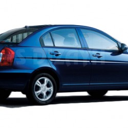 TRIM ΠΑΡΑΘΥΡΩΝ 4ΤΕΜ ΑΝΟΞ.ΑΤΣΑΛΙ ΧΡΩΜΙΟ ΓΙΑ HYUNDAI ACCENT/ERA SD 2005-2011