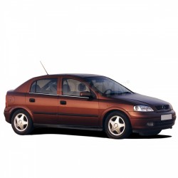 TRIM ΠΑΡΑΘΥΡΩΝ 4ΤΕΜ ΑΝΟΞ.ΑΤΣΑΛΙ ΧΡΩΜΙΟ ΓΙΑ OPEL ASTRA G HB 5D/SD/SW 1998-2009