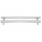 ΒΑΣΕΙΣ ΣΤΗΡΙΞΗΣ ΑΛΟΥΜΙΝΙΟΥ TBR FIXING PROFILE KIT M 116,6 cm ΣΕ ΑΣΗΜΙ ΧΡΩΜΑ ΜΕ ΥΠΟΔΟΧΕΣ T-SYSTEM ΓΙΑ ΜΠΑΡΕΣ TBR ΚΑΡΟΤΣΑΣ ΣΕ PICKUP ΚΑΙ ΑΓΡΟΤΙΚΑ ΟΧΗΜΑΤΑ MENABO - 2 ΤΕΜ.