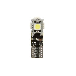 T10 W5W 12/30V W2,1x9,5d 80lm 5SMD LED ΛΕΥΚΟ (ΚΑΡΦΩΤΟ-ΤΡΙΠΛΟΕΣΤΙΑΚΟ- CAN-BUS) 2ΤΕΜ.