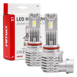 Amio - ΛΑΜΠΕΣ LED HΒ3 10-16V 40W 6.500K 4400lm (ΨΥΚΤΡΑ) X1 SERIES - 2ΤΕΜ. (02968/AM)