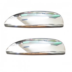 ΧΕΡΟΥΛΙΑ ΠΟΡΤΑΣ ΓΙΑ RENAULT MEGANE/CLIO 2 3D 1999-2006  ΧΡΩΜΙΟ ΜΕΤΑΛΛΙΚΑ 2ΤΕΜ.