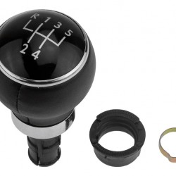 ΠΟΜΟΛΟ ΤΑΧΥΤΗΤΩΝ  ΓΙΑ VW GOLF 5 2003+ / GOLF 6 2008+ / GOLF PLUS 2005+ / JETTA 2006+ ΔΕΡΜΑΤΙΝΟ ΜΕ ΕΝΔΕΙΞΗ 5 ΤΑΧΥΤΗΤΩΝ