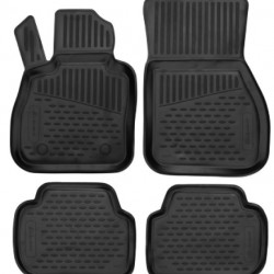 ΠΑΤΑΚΙΑ ΣΕ ΣΚΑΦΗ TPE ΛΑΣΤΙΧΟ ΓΙΑ MINI CLUBMAN F54 2015+  ΣΕ ΜΑΥΡΟ ΧΡΩΜΑ NOVLINE - 4 ΤΕΜ.