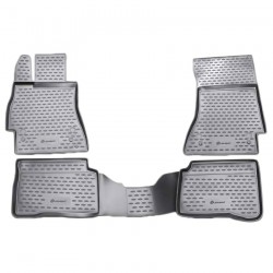 ΠΑΤΑΚΙΑ ΣΕ ΣΚΑΦΗ TPE ΛΑΣΤΙΧΟ ΓΙΑ MERCEDES S-KLAS W221 2005-2013  ΣΕ ΜΑΥΡΟ ΧΡΩΜΑ NOVLINE - 4 ΤΕΜ.