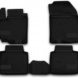 ΠΑΤΑΚΙΑ ΣΕ ΣΚΑΦΗ TPE ΛΑΣΤΙΧΟ ΓΙΑ SUZUKI SX-4 5D 2013+   ΣΕ ΜΑΥΡΟ ΧΡΩΜΑ NOVLINE - 4 ΤΕΜ.