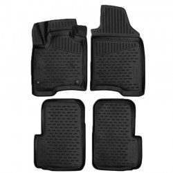 ΠΑΤΑΚΙΑ ΣΕ ΣΚΑΦΗ TPE ΛΑΣΤΙΧΟ ΓΙΑ FIAT PANDA 5D 2011+   ΣΕ ΜΑΥΡΟ ΧΡΩΜΑ NOVLINE - 4 ΤΕΜ.?