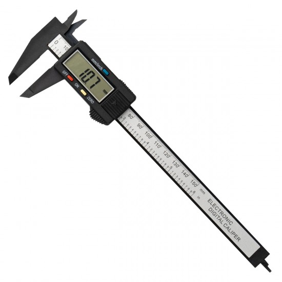 Amio - ΠΑΧΥΜΕΤΡΟ ΨΗΦΙΑΚΟ ΜΕ ΟΘΟΝΗ LCD 0-150mm 0-6'' - 1 TEM. (03102/AM)