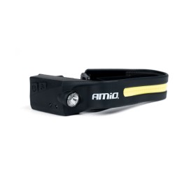 Amio - ΦΑΚΟΣ ΚΕΦΑΛΗΣ ΕΡΓΑΣΙΑΣ LED USB-C 1200mAh XPE+COB ΕΠΑΝΑΦΟΡΤΙΖΟΜΕΝΟΣ - 1 TEM. (03241/AM)
