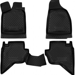 ΠΑΤΑΚΙΑ ΣΕ ΣΚΑΦΗ TPE ΛΑΣΤΙΧΟ ΓΙΑ FORD RANGER 2007-2011  ΣΕ ΜΑΥΡΟ ΧΡΩΜΑ NOVLINE - 4 ΤΕΜ.