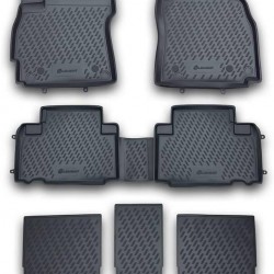 ΠΑΤΑΚΙΑ ΣΕ ΣΚΑΦΗ TPE ΛΑΣΤΙΧΟ ΓΙΑ MAZDA 5 12/2010-2015  ΣΕ ΜΑΥΡΟ ΧΡΩΜΑ NOVLINE - 4 ΤΕΜ.