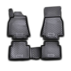 ΠΑΤΑΚΙΑ ΣΕ ΣΚΑΦΗ TPE ΛΑΣΤΙΧΟ ΓΙΑ MERCEDES B-KLAS T245 2005+  ΣΕ ΜΑΥΡΟ ΧΡΩΜΑ NOVLINE - 4 ΤΕΜ.