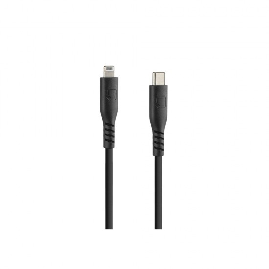 Καλώδιο USB Type C σε Apple Lightning 8 Pin 3000mA/60W της σειράς Optiline για Φόρτιση, Συγχρονισμό και Μεταφορά Δεδομένων Κινητού και Ηλεκτρονικών Συσκευών με επένδυση από σιλικόνη και μήκος 60 cm