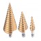 Amio - ΤΡΥΠΑΝΙΑ ΚΩΝΙΚΑ ΤΙΤΑΝΙΟΥ (HSS) 4-12mm/4-20mm/4-32mm - 3 TEM. (03271/AM)