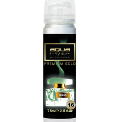Aqua - ΑΡΩΜΑΤΙΚΟ ΑΥΤΟΚΙΝΗΤΟΥ ΣΕ ΣΠΡΕΙ (SPRAY) ΜΕ ΑΡΩΜΑ BOSS PREMIUM GOLD SERIES 75ml AQUA - 1 TEM. (10-891/AQ)