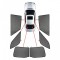 CarShades - ΚΟΥΡΤΙΝΑΚΙΑ  CAR SHADES ΓΙΑ AUDI A3 SPORTBACK (8Y) 5D 2020+ - 6 ΤΕΜ. (PVC.AU-A3-5-C)